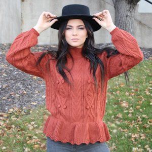 Parker Peplum Sweater